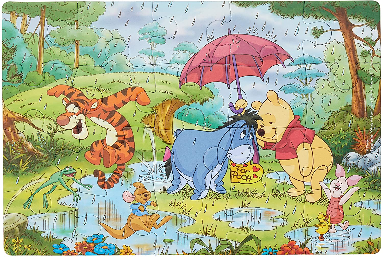 CLEMENTONI | Winnie the Pooh - 2x20 pcs - Supercolor Puzzle - Mod: CLM24516