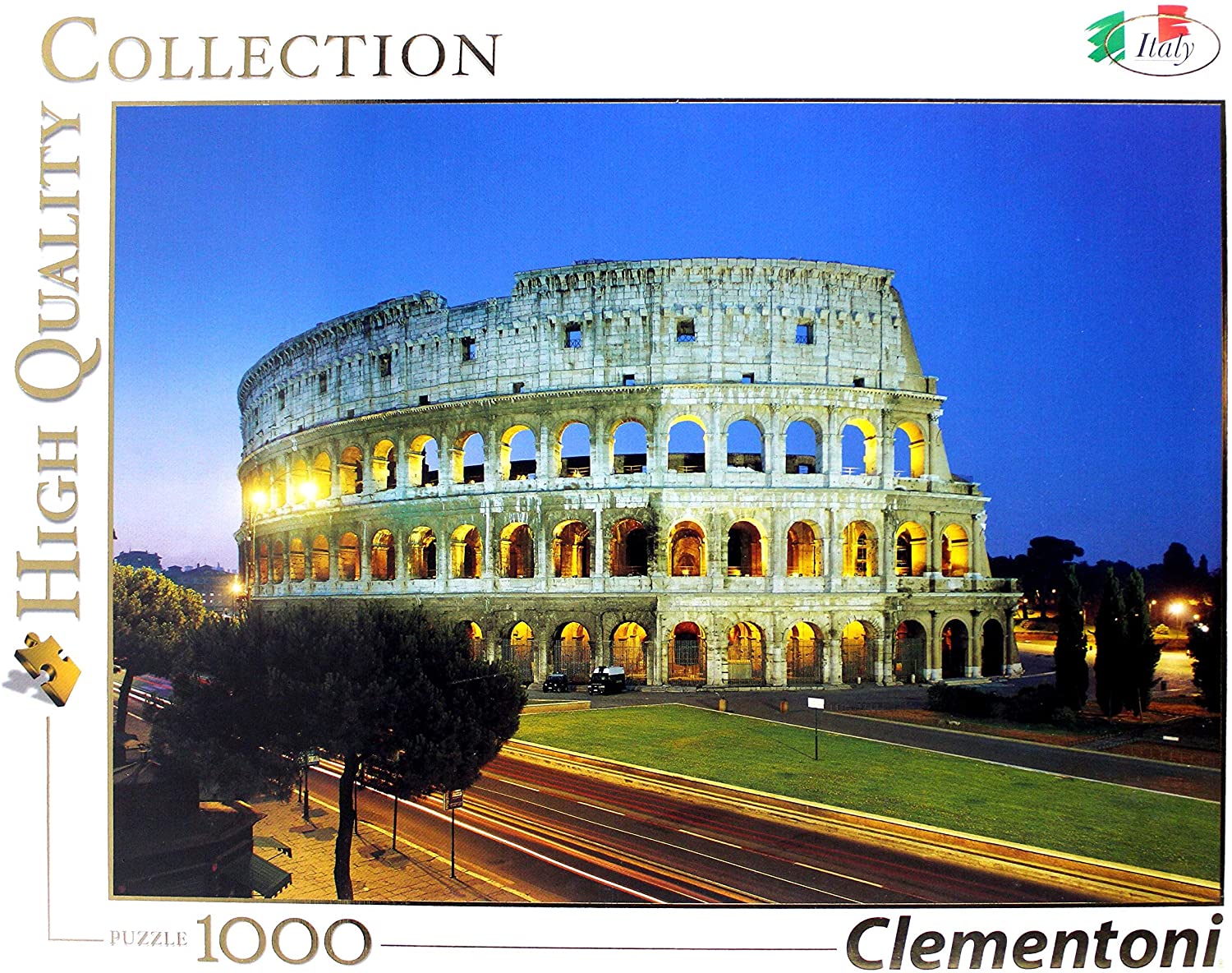 CLEMENTONI - BOARD GAME - 1000PCS - HIGH QUALITY COLLECTION - PUZZLE - MOD: CLM39457