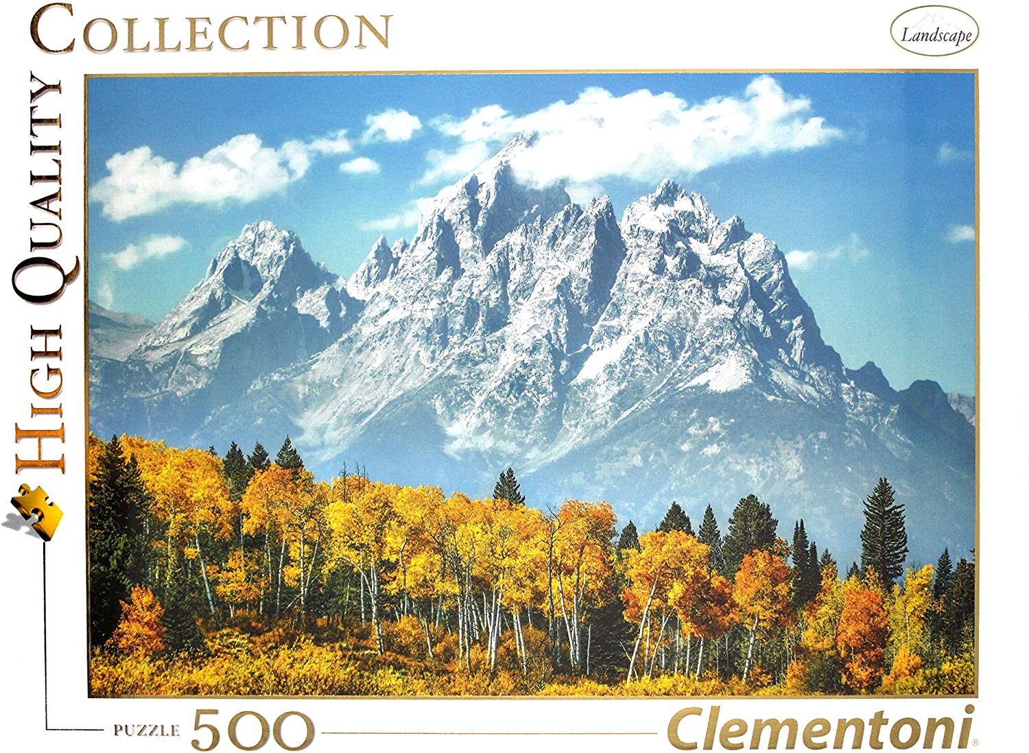 CLEMENTONI - BOARD GAME 500PC - HIGH QUALITY COLLECTION - PUZZLE - MOD: CLM35034