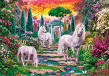 CLEMENTONI - Classical Garden Unicorns - 2000 Pieces - Age: 10-99