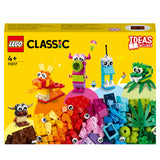 LEGO 11017 Classic Creative Monsters, 5 Mini Build Monster Toys, Bricks Box Building Set for Kids 4 Plus Years Old, Construction Playset