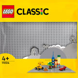 LEGO 11024 Classic Grey Baseplate, 48x48 Stud Building Base, Build and Display Board