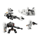 LEGO 75320 Star Wars Snowtrooper Battle Pack Set with 4 Figures, Blaster Guns & Speeder Bike, Building Toy for Kids 6 Years Old