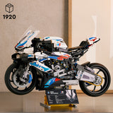 LEGO 42130 Technic BMW M 1000 RR Motorbike Model Kit for Adults, Build and Display Motorcycle Set with Authentic Features, Vehicle Gift Idea