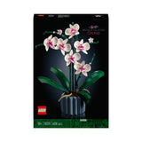 LEGO 10311 Orchid Artificial Plant Building Set with Flowers, Home Décor Accessory for Adults, Botanical Collection Gift Idea
