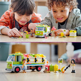 LEGO 41712 Friends Recycling Truck Toy with Garbage Sorting Bins plus Emma and River Mini Dolls, Educational Toys for Kids 6 Plus Years Old
