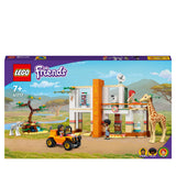 LEGO 41717 Friends Mia's Wildlife Rescue Toy with Zebra and Giraffe Safari Animal Figures plus 3 Mini Dolls, Set for Kids 7 Plus Years Old