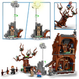 LEGO 76407 Harry Potter The Shrieking Shack & Whomping Willow 2 in 1 Wizarding World Toy, The Prisoner of Azkaban Set for Kids