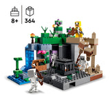 LEGO 21189 Minecraft The Skeleton Dungeon Set with Caves, Mobs and Figures with Crossbow Accessories, Construction Toy for Kids