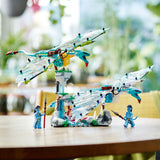 LEGO 75572 Avatar Jake & Neytiri First Banshee Flight, Pandora Movie Set with Toy Dragon-Like Figures, Minifigures and Glow in the Dark Elements