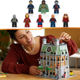 LEGO 76218 Marvel Sanctum Sanctorum, 3-Storey Modular Building Set, with Doctor Strange and Iron Man Minifigures, Infinity Saga Collectible