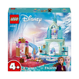 LEGO ǀ Disney Princess Elsa’s Frozen Castle Buildable Toy for 4 Plus Year Old Girls and Boys, Includes Princess Elsa and Anna Mini-Doll Figures and 2 Animal Toys, Fun Birthday Gift 43238