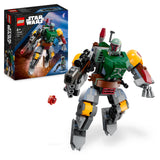 LEGO 75369 Star Wars Boba Fett Mech, Buildable Action Figure Toy with Stud-Shooting Blaster and Jetpack with Flick Shooter, Collectible Set for Kids