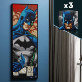 LEGO 31205 Art Jim Lee Batman Collection Canvas Wall Decor with The Joker or Harley Quinn, DIY Poster, Big Set for Adults, Crafts Gift Idea