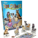 ThinkFun - Dog Crimes Who’s to Blame Logic Game - Age: +8 - Italian and Spanish Edition
