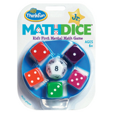 ThinkFun - Math Dice Jr. A Dice Game that Makes Math Fun! - Age: +6
