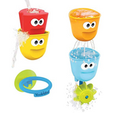 Yookidoo - Fill 'N' Spill Action Cups - Bath Toy - Age: +8M