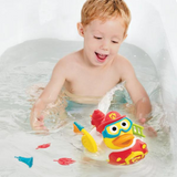 Yookidoo - Jet Duck Create a Firefighter - Bath Toy - Age: 2-6