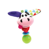 Yookidoo - "Shake Me" Cow Rattle - Multi Activity Toy Rattle - Age: +0M