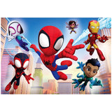 CLEMENTONI - 2 Puzzles of 60 Pieces - Spidey And His Amazing Friends