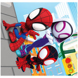 CLEMENTONI - 3 in 1 Puzzle 144 Piece - Spidey And His Amazing Friends