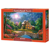 Castorland - 1000 Piece Puzzle - Cottage in the Garden of the Moon