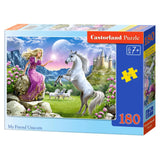 Castorland - 180 Piece Puzzle - My Friend Unicorn