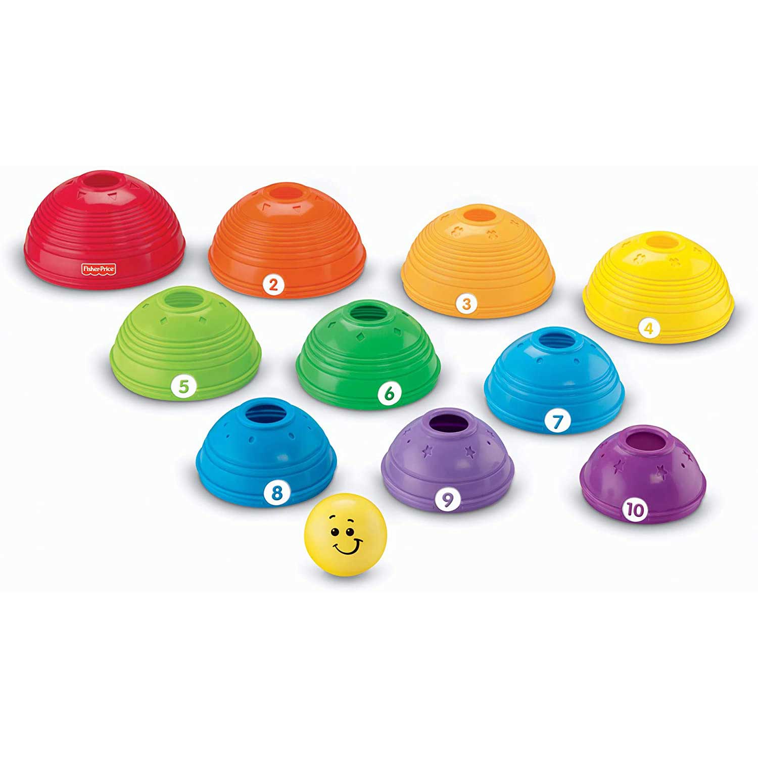 Fisher-Price Brilliant Basics Stack & Roll Cups - Mod: W4472