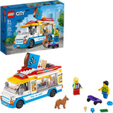 LEGO City Ice-Cream Truck, Cool Building Set for Kids (200 Pieces) - Mod: 60253