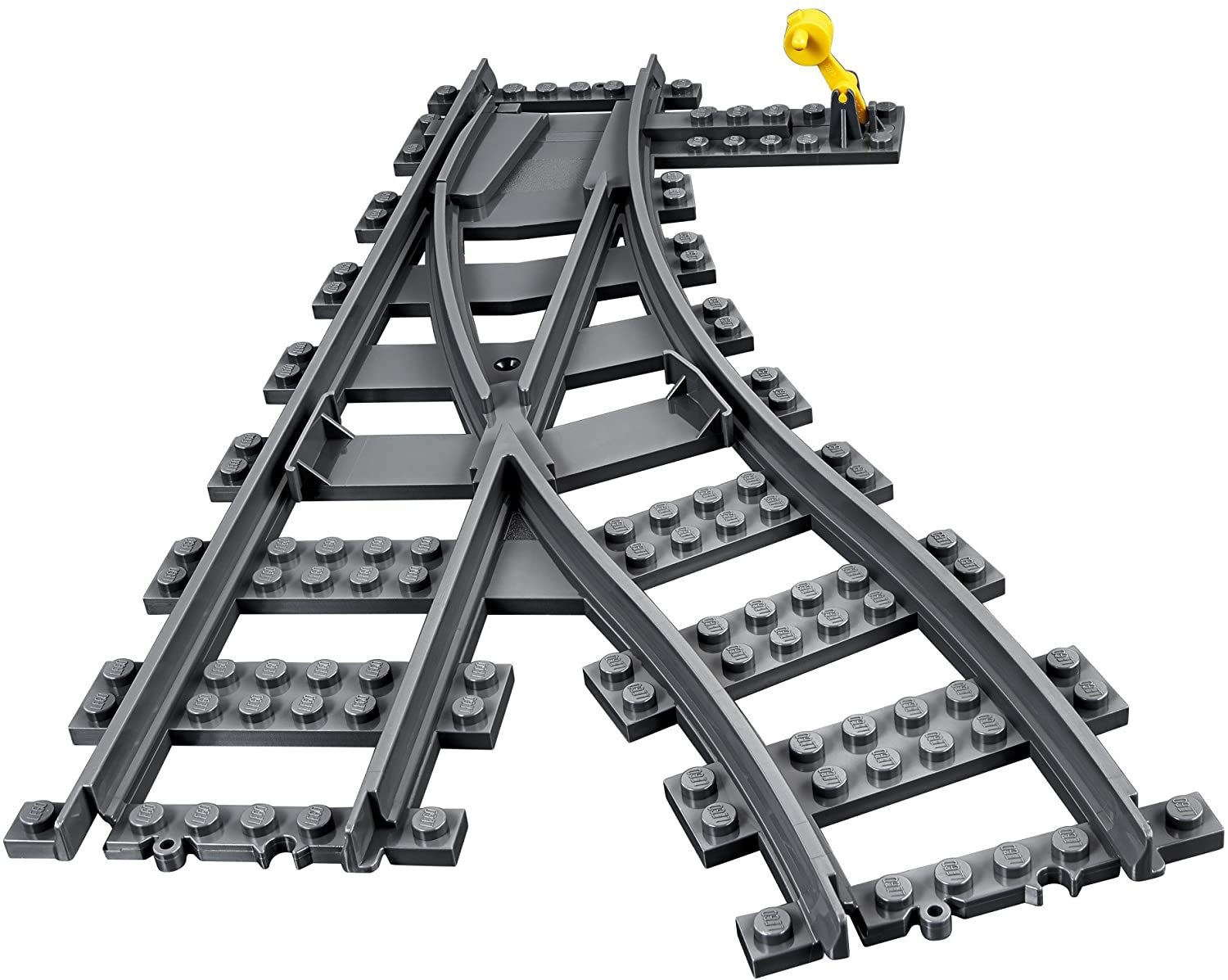 LEGO City Switch Tracks Building Kit (6 Pieces) - Mod: 60238