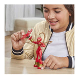 Marvel Spider-Man Bend and Flex Iron Spider Action Figure, 6-Inch Flexible Figure, Includes Blast Accessories, Ages 4 And Up - Mod: HSBE89725L2