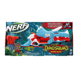 NERF DinoSquad Tricera-blast Blaster, Break-Open 3-Dart Loading, 12 Nerf Darts, Dart Storage, Triceratops Dinosaur Design - Mod: HSBF0803EU4
