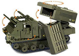 Sluban - Army - Cingolate artillery (314 pieces) Model Making