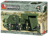 Sluban - Army - Cingolate artillery (314 pieces) Model Making