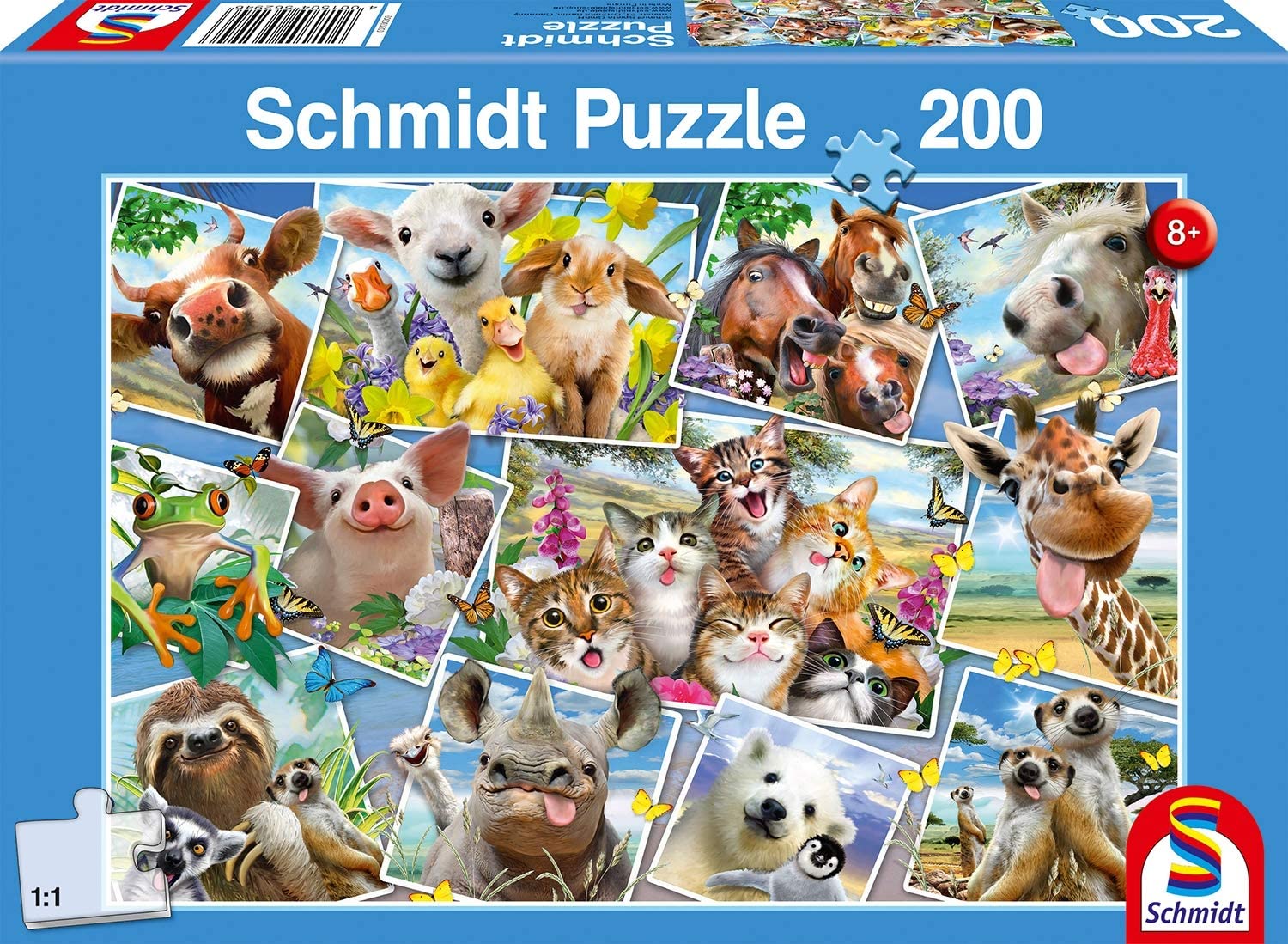 Schmidt 56294 Animal Selfies Jigsaw Puzzle
