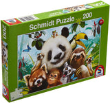 Schmidt Spiele 56359 Simple Animal, Children's Puzzle, 200 Pieces, Colourful