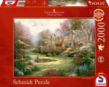 Schmidt Spiele 57453 "Gardens Beyond Spring Gate Puzzle (2000-Piece)