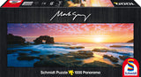 Schmidt Puzzle from 1000 pieces panorama - sunset over Bridgewater Bay, Victoria, Australia