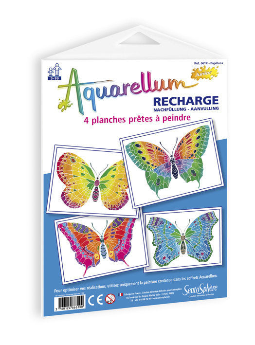 Sentosphere - Arts & Crafts - Aquarellum Junior Papillons Refill