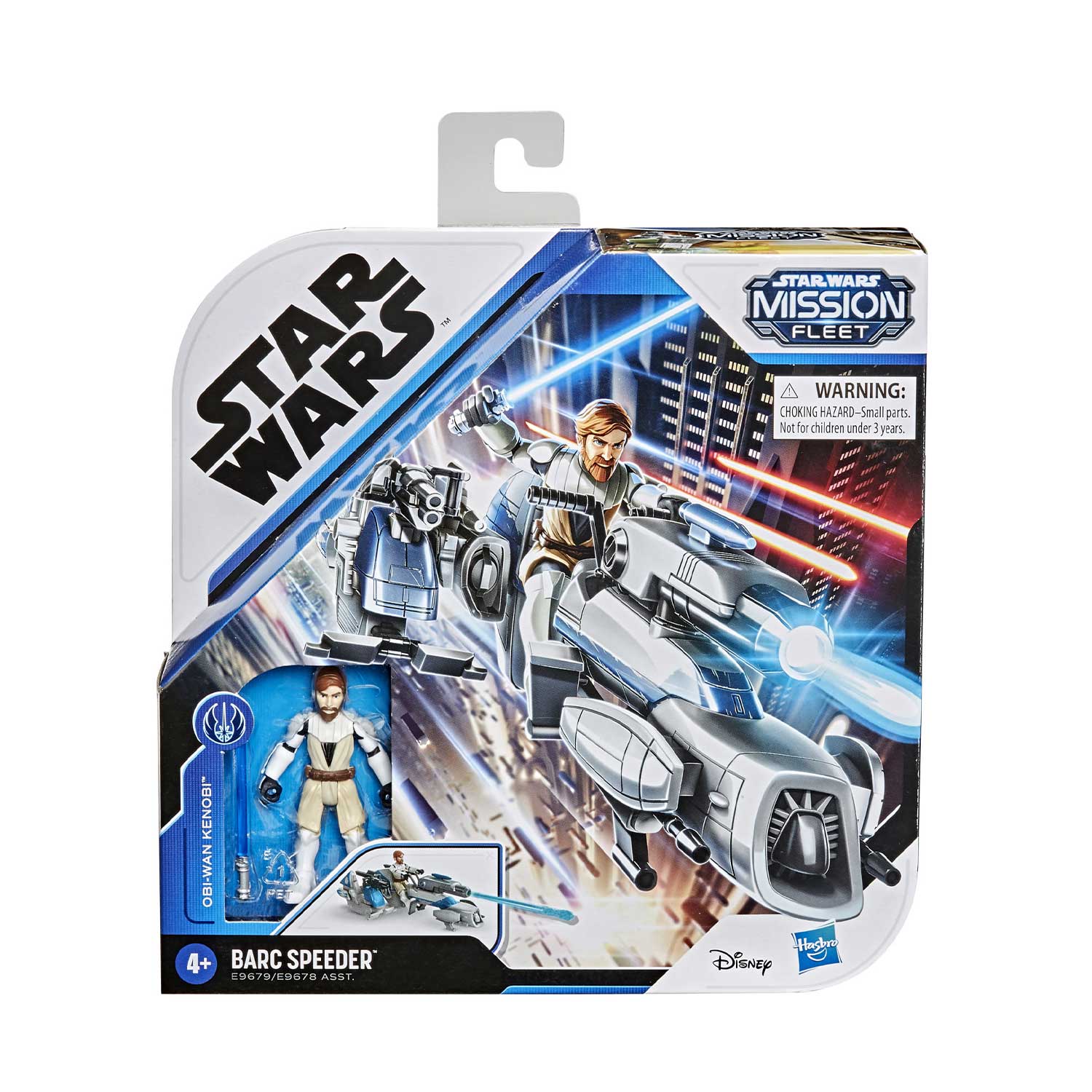 Star Wars Mission Fleet Expedition Class Obi-Wan Kenobi Jedi Speeder Chase 2.5-Inch-Scale Figure and Vehicle - Mod: HSBE96795L0