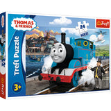 Trefl - Maxi 24 -piece puzzles - Thomas and Friends: happy day of Thomas