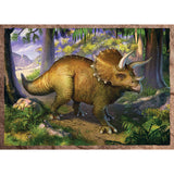 Trefl - 4 Puzzles in 1 - Interesting dinosaurs
