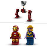 LEGO 76263 Marvel Iron Man Hulkbuster vs. Thanos Playset for Kids Aged 4 Plus, Super Hero Action Based on Avengers: Infinity War, with Buildable Action Figure, Toy Plane and 2 Minifigures