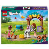 LEGO Friends Autumn’s Baby Cow Shed, Farm Animal Toy Playset for 5 Plus Year Old Girls, Boys & Kids, with 2 Mini-Doll Characters, Calf and Bunny Rabit Figures 42607