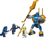 LEGO NINJAGO Jay’s Mech Battle Pack, Action Figure Toy for 6 Plus Year Old Boys, Girls & Kids, Dragons Rising Set with Ninja Character Jay Minifigure for Role-Play Fun, Small Gift Idea 71805