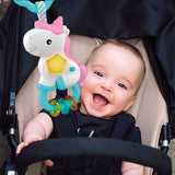 CLEMENTONI - Baby Interactive Magical Unicorn Rattle - Mod: CLM17333