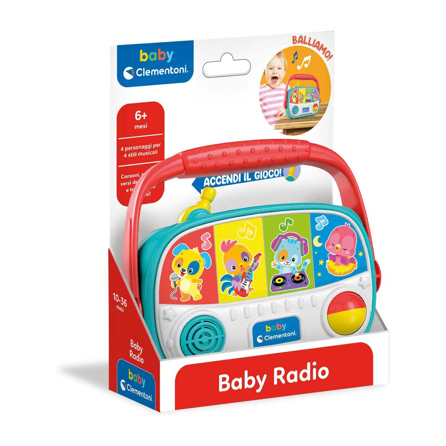 CLEMENTONI - Baby Radio - Mod: CLM17439
