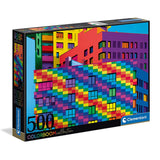 CLEMENTONI | Squares - 500 pcs - ColorBoom - Mod: CLM35094