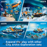 LEGO 60379 City Deep-Sea Explorer Submarine Toy, Underwater Ocean Set with Drone, Shark Figures, Shipwreck and Diver Minifigures, Birthday Gift for Kids, Boys, Girls Aged 7+