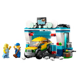 LEGO 60362 City Carwash with Toy Car for 6+ Years Old Kids, Boys, Girls, Set with Spinnable Washer Brushes, Vehicle and 2 Minifigures, Small Gift Idea